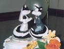 The cake topper